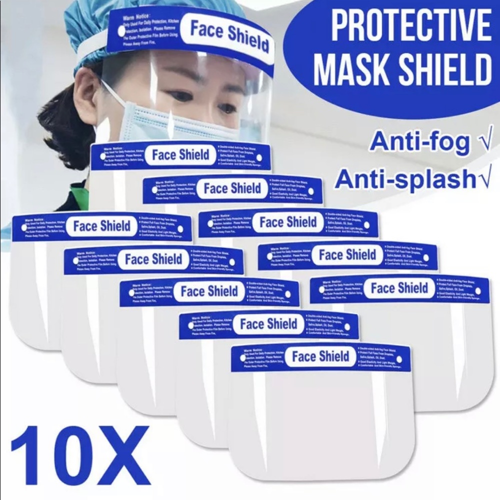 COPY - 10 Reusable Face Shield